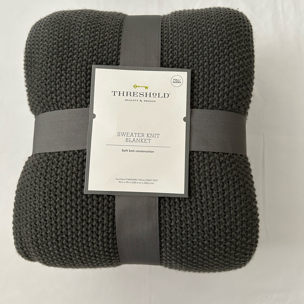 Threshold Sweater Knit Blanket